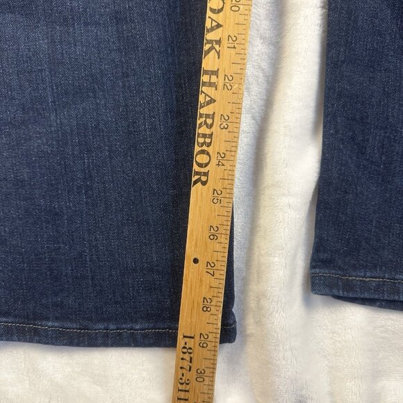 Lee Mens Jeans 42x30 Regular Fit Dark Wash Straight-Leg Southwestern Denim NWT - Picture 6 of 10